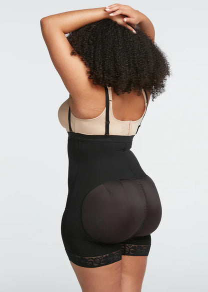 Lighteme Body Zip Up Shaper et Butt Lifter - Accès facile à la salle de bain