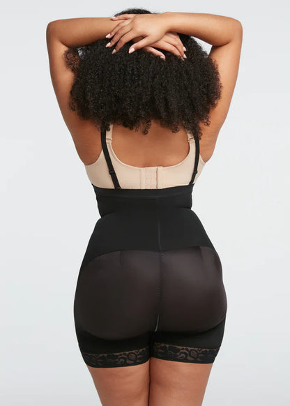Lighteme Body Zip Up Shaper et Butt Lifter - Accès facile à la salle de bain