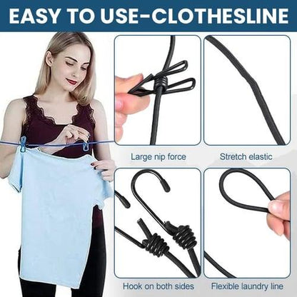 Lighteme Portable Hang Tragbare Wäscheleine