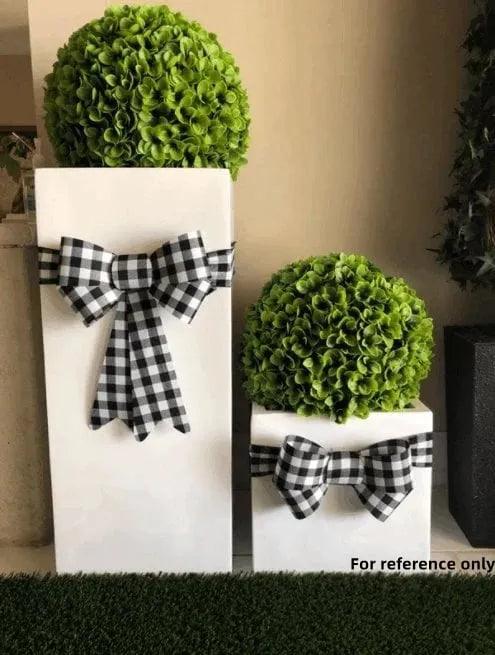 Décoration boule d'herbe simulée Lighteme - Cette plante est toujours verte ! 