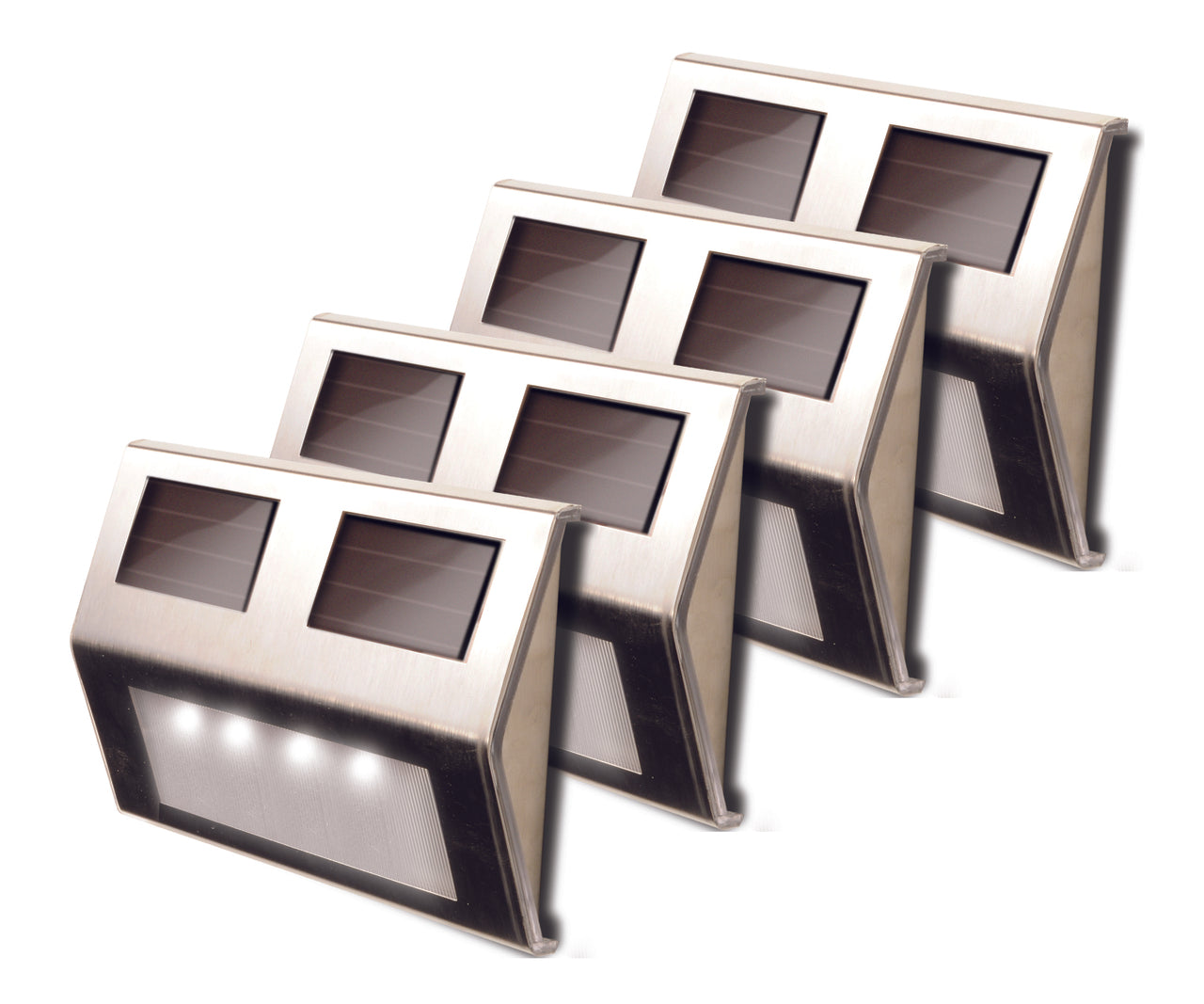 Lampes solaires de terrasse en métal Lighteme