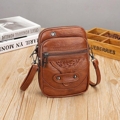 Sac bandoulière en cuir Lighteme
