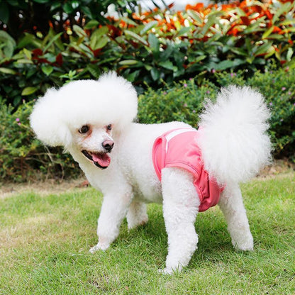 Lighteme 2PCS Machine Washable Dog Physiological Pants (3 Colors & 5 Size)