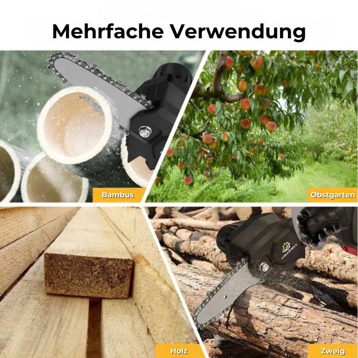 Wiederaufladbare elektrische Mini-Kettensäge von Lighteme