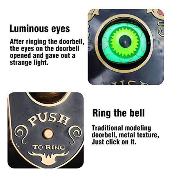Ihrtrade Halloween Horror Doorbell (4 types)