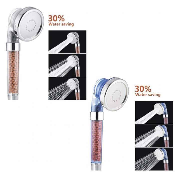 Lighteme 3 Mode High Pressure Shower Bath Head (7 colors)