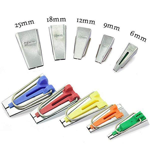 Ihrtrade 5 Size Bias Tape Maker Tools Set