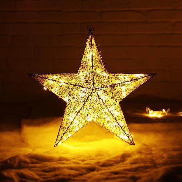 Ihrtrade Christmas Fairy Lights Glitter Star