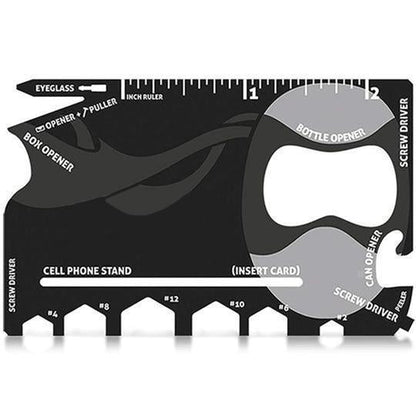 Lighteme 18 in 1 Multi-purpose Credit Card Pocket Tool