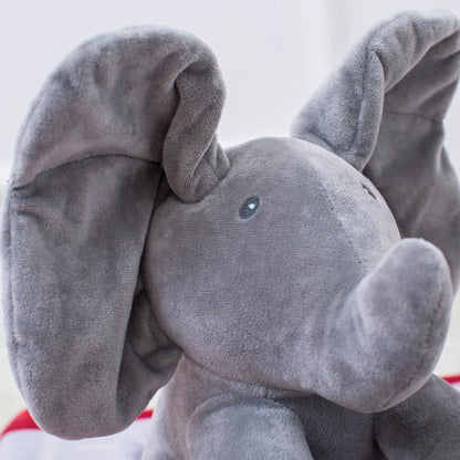 Lighteme Peek-a-Boo Animated Talking & Singing Elephant Plush Toy