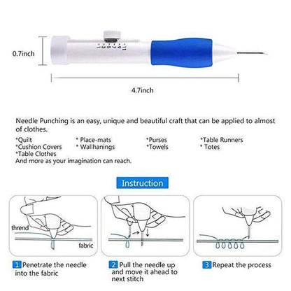 Lighteme Rainbow Color Embroidery Threading Tool 136 Sets