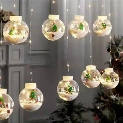Anneaux/boules lumineux de décoration de Noël Lighteme
