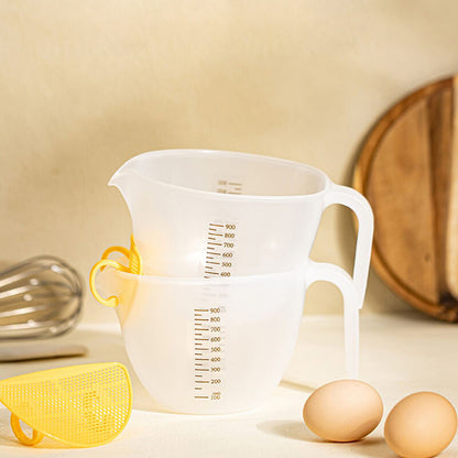 Lighteme 2-in-1-Messbecher mit Backfilter