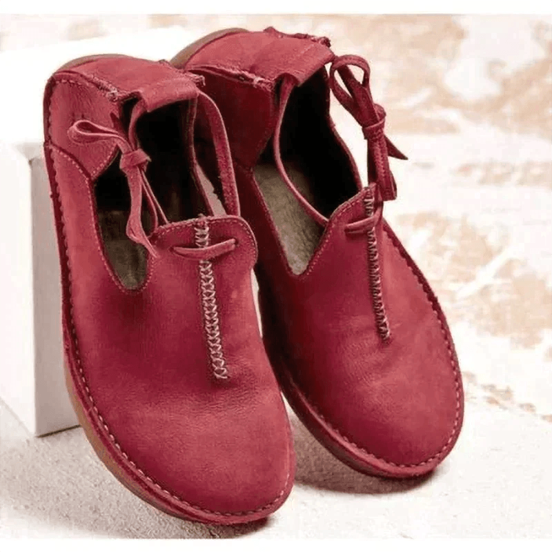 Chaussures orthopédiques en cuir élégantes Lighteme pour l'automne pour femmes 