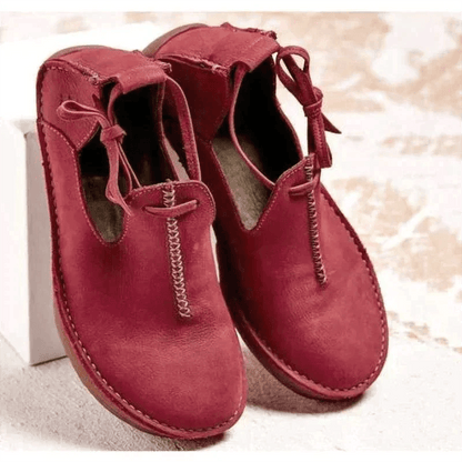 Chaussures orthopédiques en cuir élégantes Lighteme pour l'automne pour femmes 