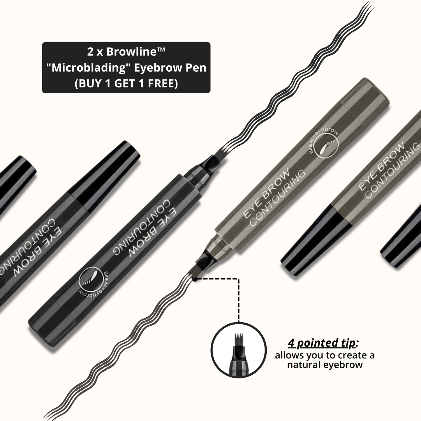 Lighteme Microblading-Augenbrauenstift (1 KAUFEN, 1 GRATIS ERHALTEN) 