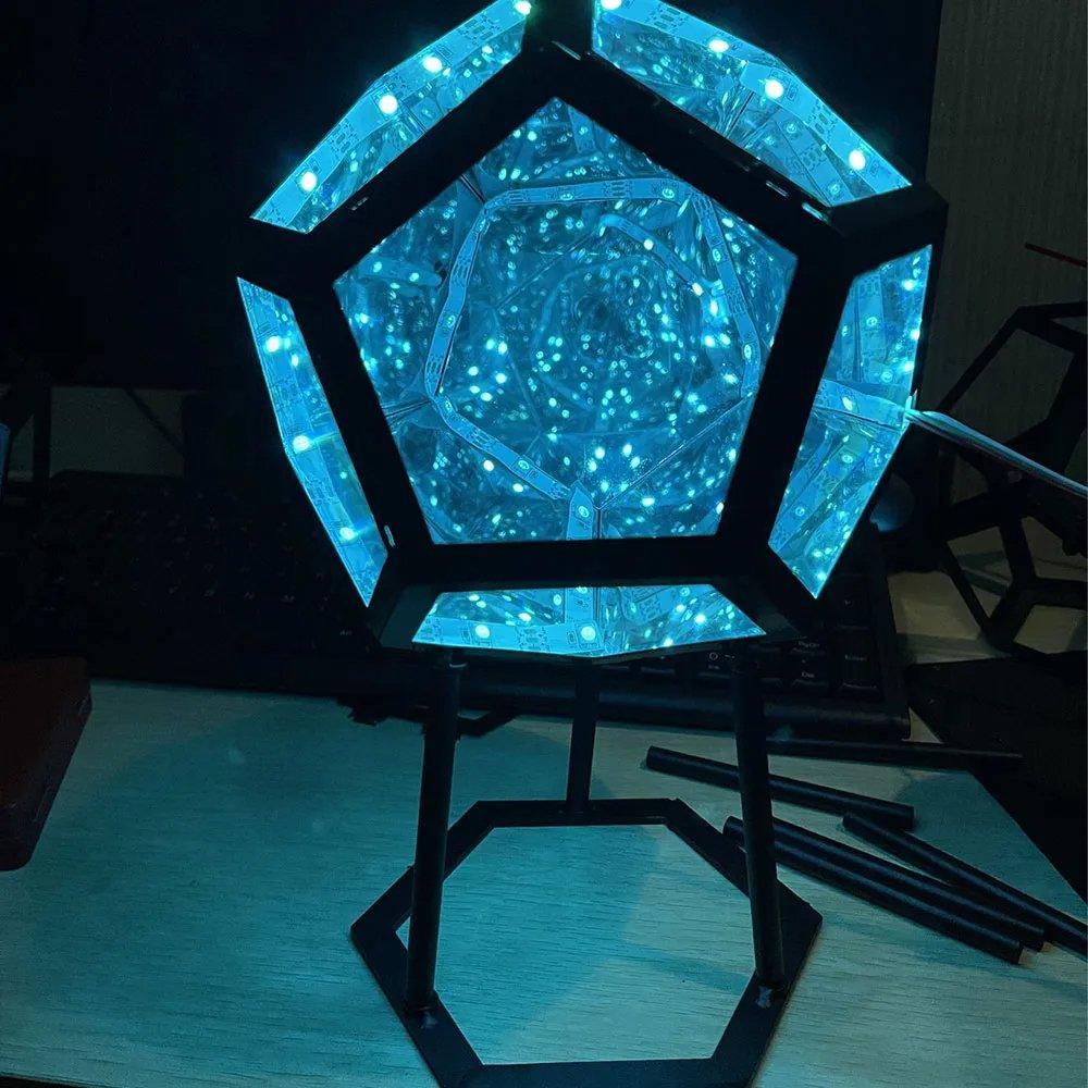 Lighteme Colorful starry sky dodecahedron night light