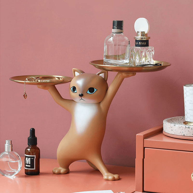Lighteme Kreativer Katzen-Halteteller