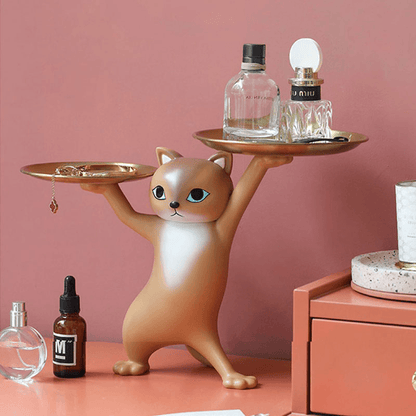 Lighteme Kreativer Katzen-Halteteller