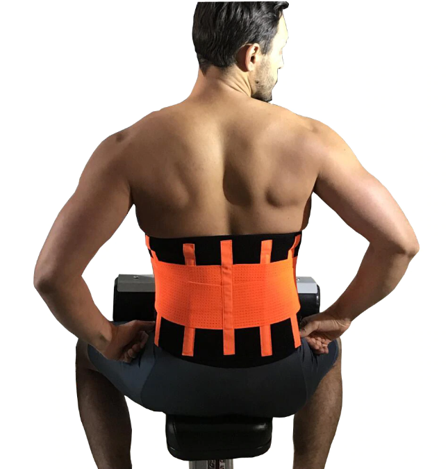 Ceinture de sudation Lighteme pour hommes - Entraîneur de taille - Brûlez la graisse du ventre !