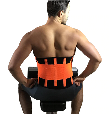 Ceinture de sudation Lighteme pour hommes - Entraîneur de taille - Brûlez la graisse du ventre !