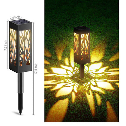 Lighteme 10-Lumen-Solar-Pollerleuchte mit Baum-Design, LED, 2er-Pack