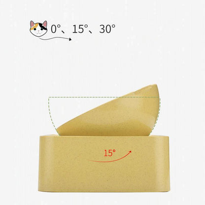 Gamelle pour animaux de compagnie Lighteme réglable à 30 degrés (4 couleurs)