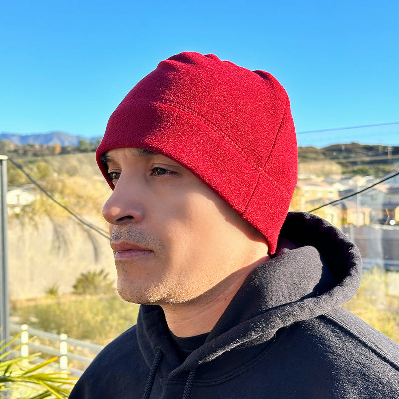 Lighteme Taktische Beanie-Mützen aus Fleece für Herren