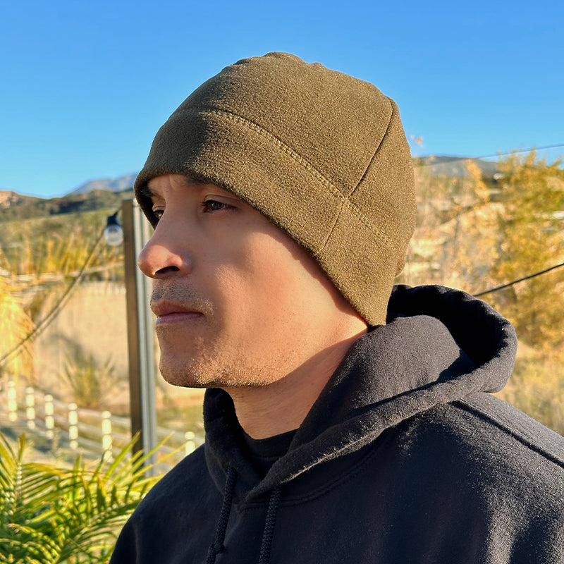 Lighteme Taktische Beanie-Mützen aus Fleece für Herren