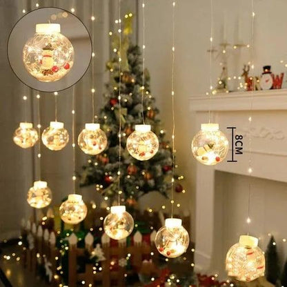 Anneaux/boules lumineux de décoration de Noël Lighteme