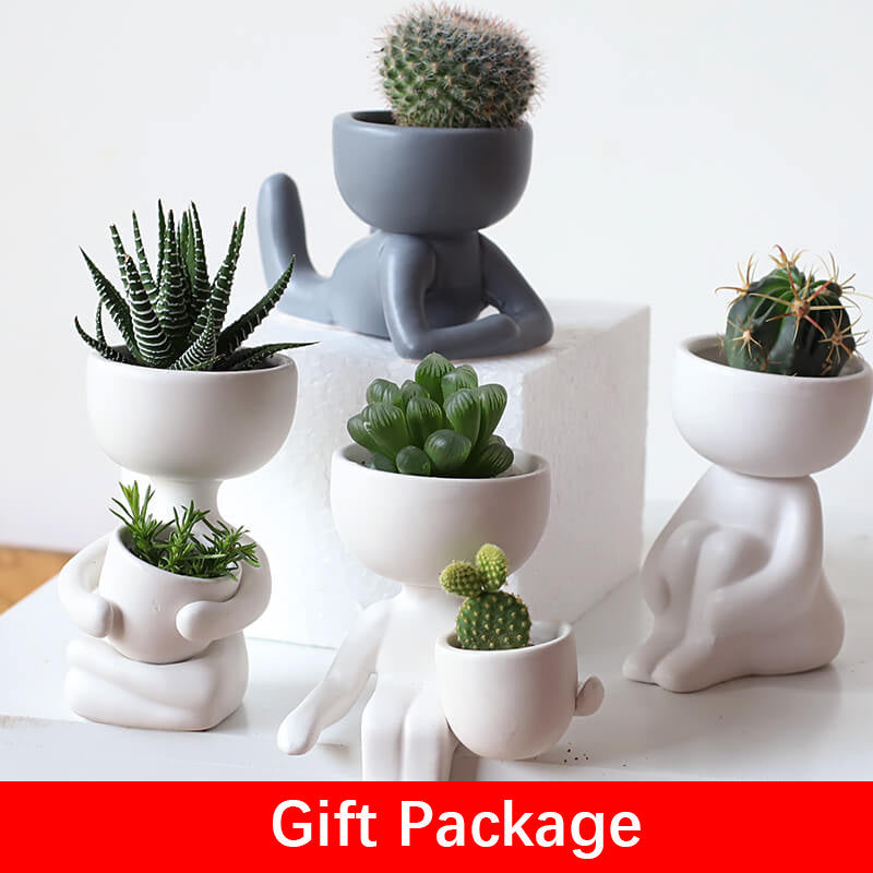 Lighteme Creative Cute Ceramic Vase Decoration