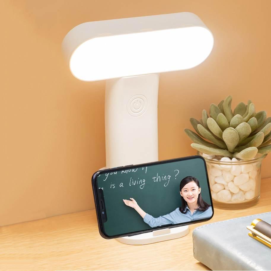 Tragbare Lampe Lighteme mit Telefonhalterung