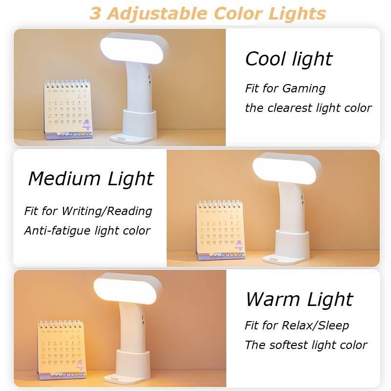 Tragbare Lampe Lighteme mit Telefonhalterung