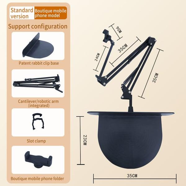 Lighteme Ausziehbarer Telefon-/Tablet-Halter am Bett
