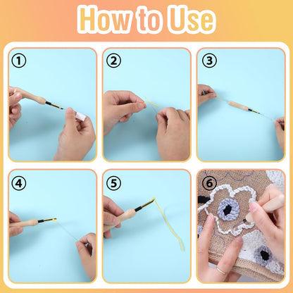 Lighteme Deluxe Punch Needle-Stickset