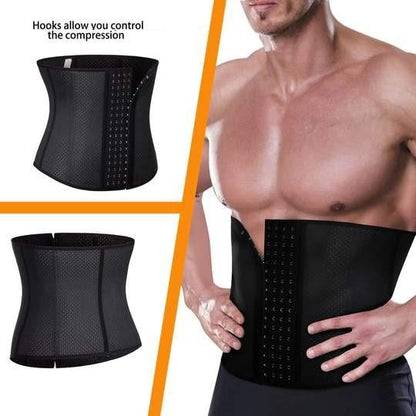 Ceinture amincissante Lighteme Premium pour homme - 3 crochets réglables