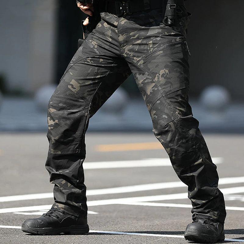 Lighteme Herren Urban Pro Stretch Tactical Pants Dunkel-Multicam