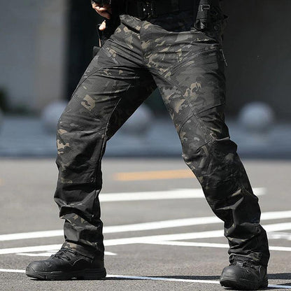 Lighteme Herren Urban Pro Stretch Tactical Pants Dunkel-Multicam