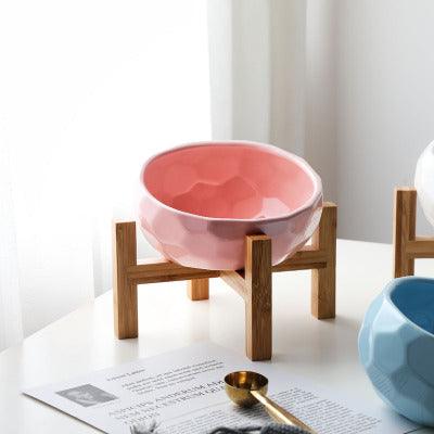 Gamelle en céramique pour animaux de compagnie de style nordique Lighteme