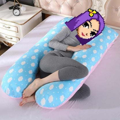 Coussin de grossesse Lighteme, coussin de maternité, coussin de corps en forme de U pour la grossesse