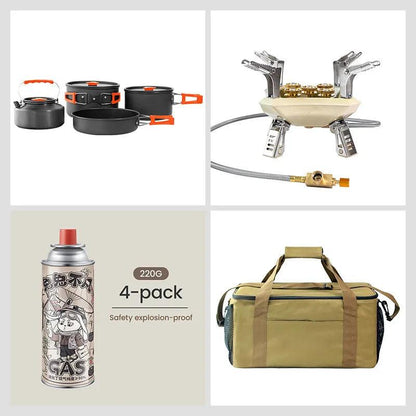 Tragbares Camping-Set von Lighteme 