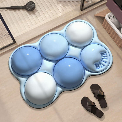 Lighteme 3D-Badematte aus Kieselalgenschlamm, wasserabsorbierend