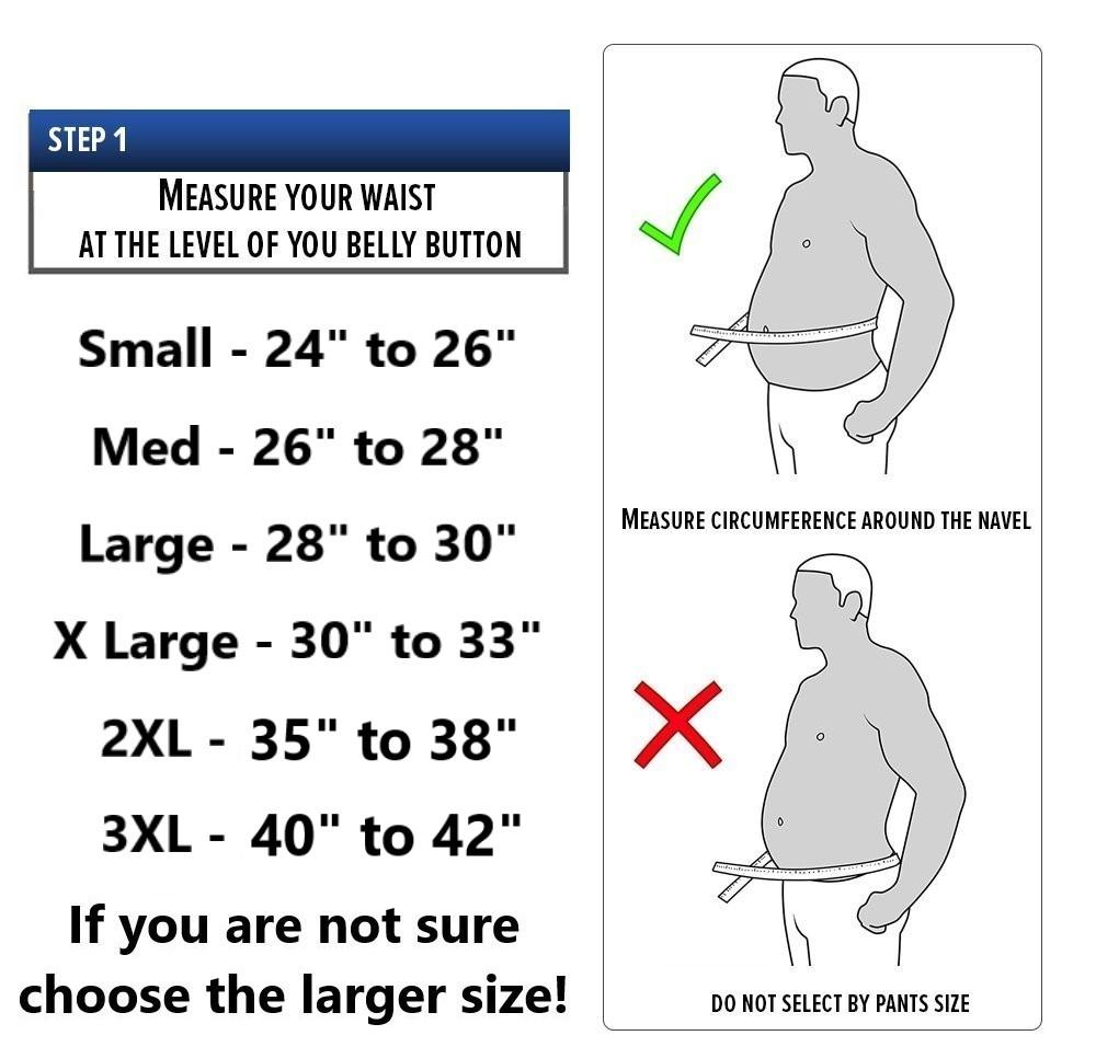 Ceinture de sudation à double sangle de compression Lighteme pour hommes - Brûlez la graisse du ventre !!