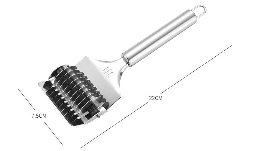 Lighteme Pasta Noodle Cutter, Spaghetti Maker, Noodle Lattice Roller