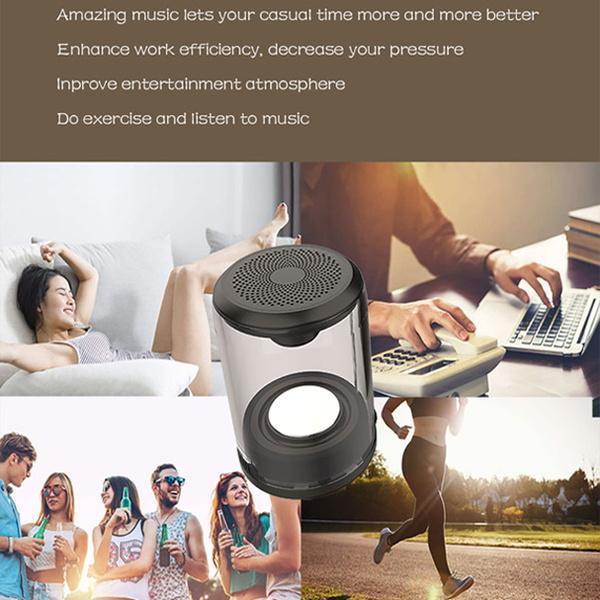 Lighteme Magnetischer Bluetooth-Lautsprecher transparent (2 Farben)