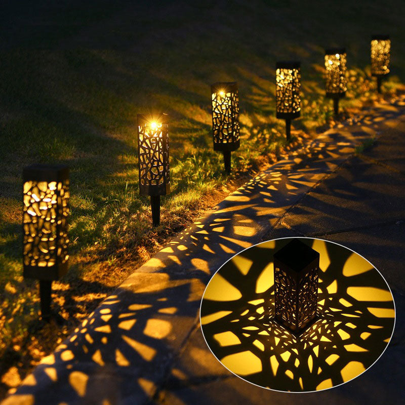 Lighteme 10-Lumen-Solar-Pollerleuchte mit Baum-Design, LED, 2er-Pack