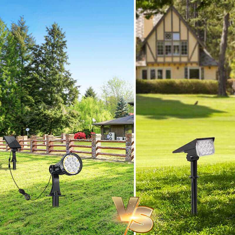 Lighteme LED 100-Lumen Solarstrahler 2er-Pack