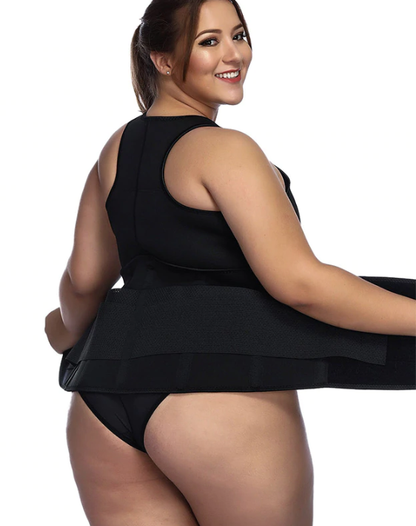 Ceinture de sudation Lighteme grande taille pour perdre du poids !