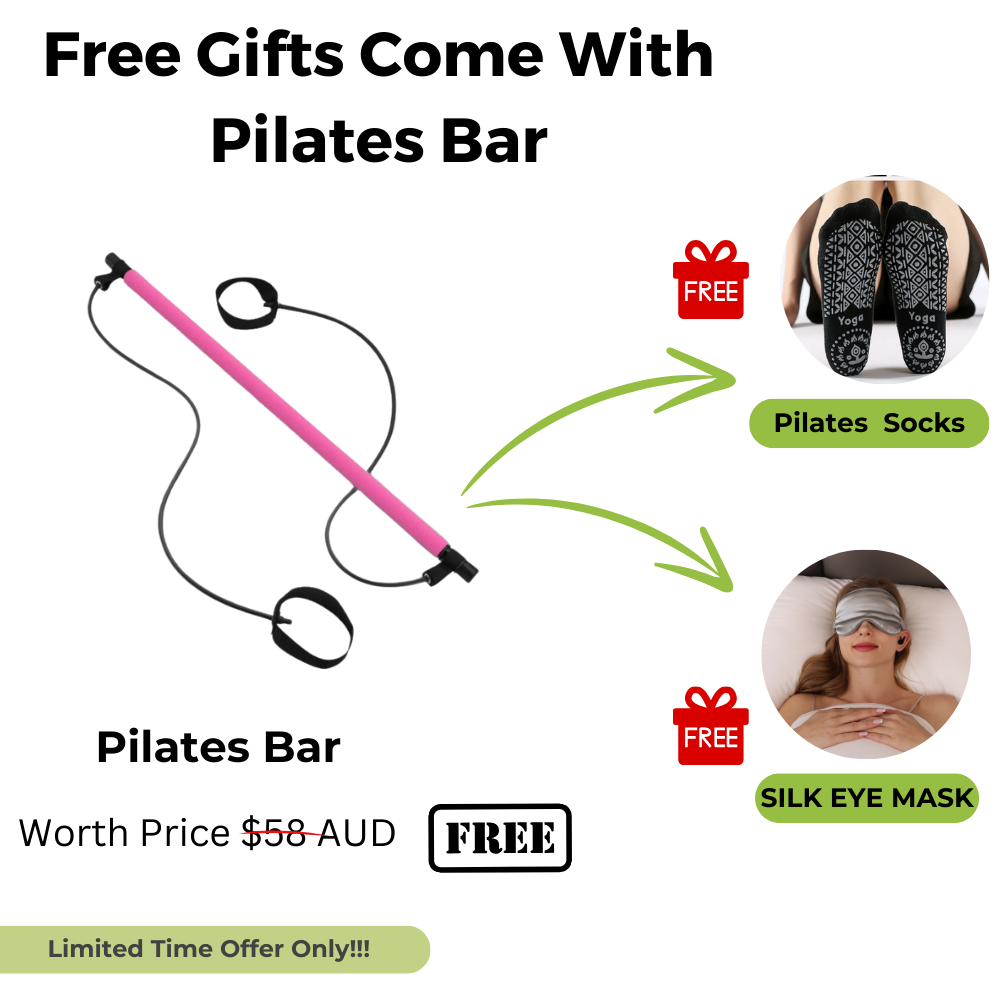 Barre Pilates multifonctionnelle Lighteme extensible – Entraînement complet du corps à domicile