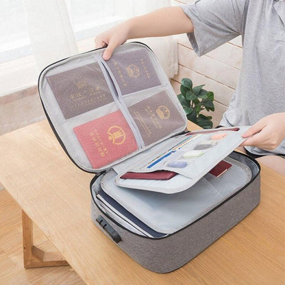Lighteme Premium Dokumenten-Organizer-Tasche 